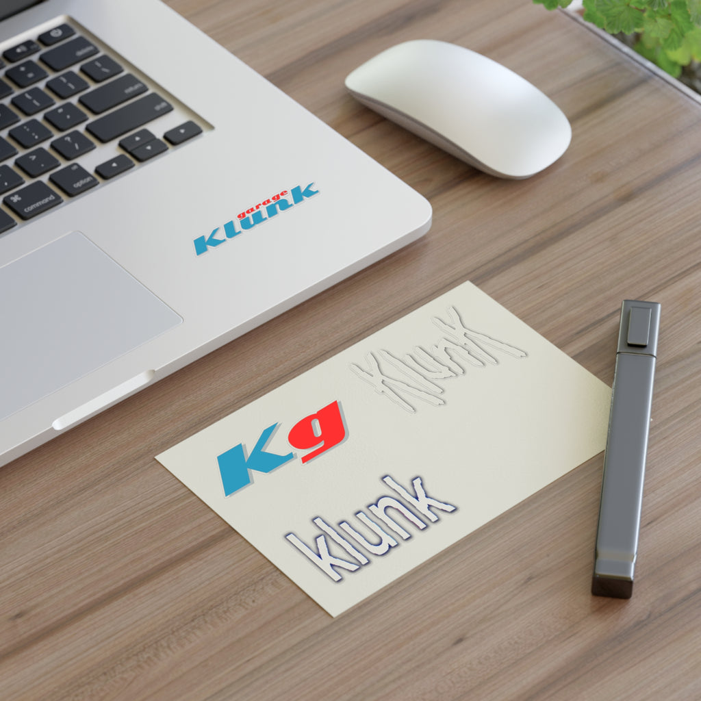 Klunk Garage and Klunk Retro Sticker Sheets