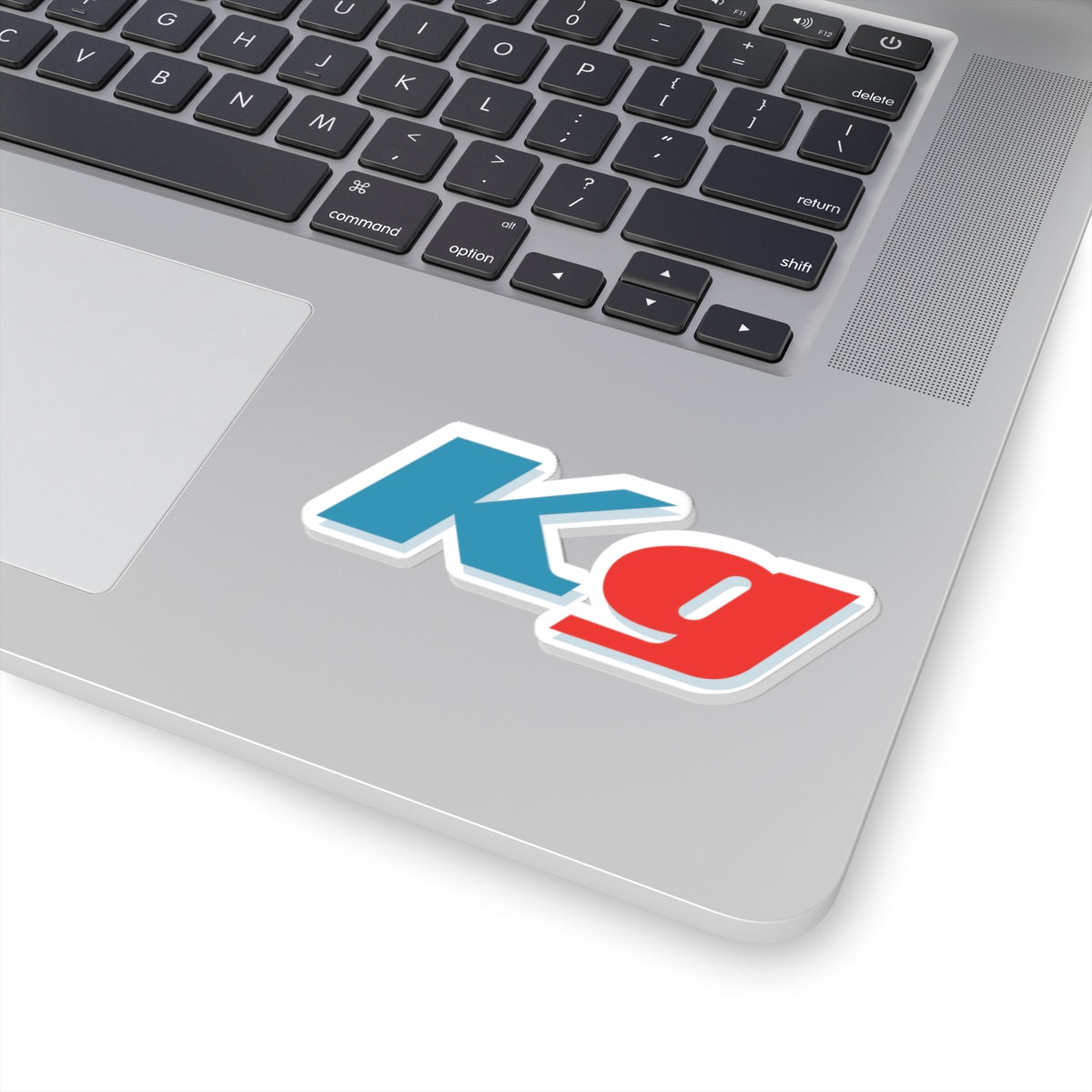 "KG" Sticker